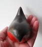 Raku fired robin (E) - Image 5