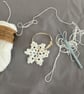 Crochet Snowflake Christmas Ornament