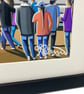 Manchester C. Framed & Unframed Art Print, City Women Football Club FC, Gift - Image 3