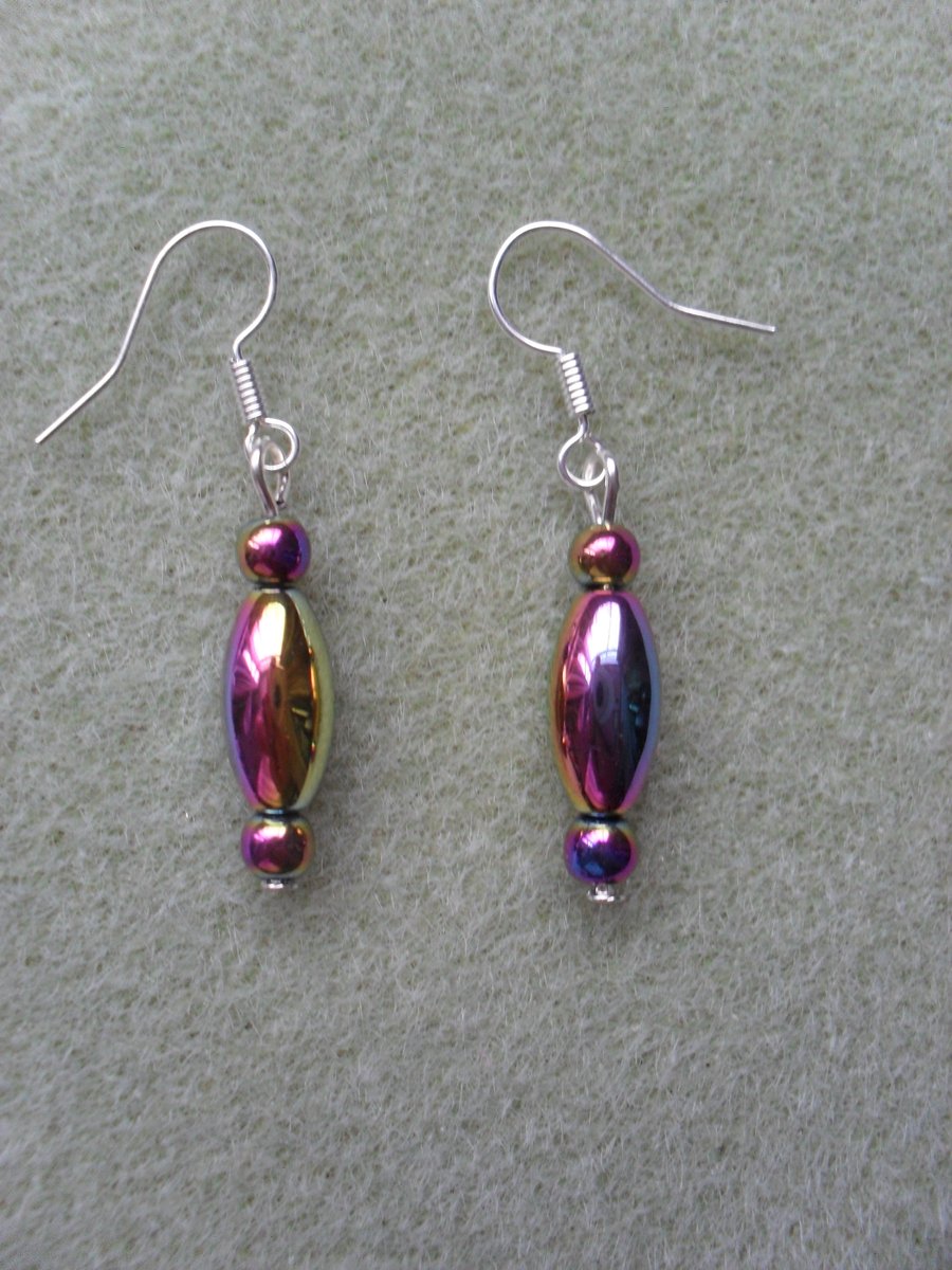 Haematite Earrings EA037