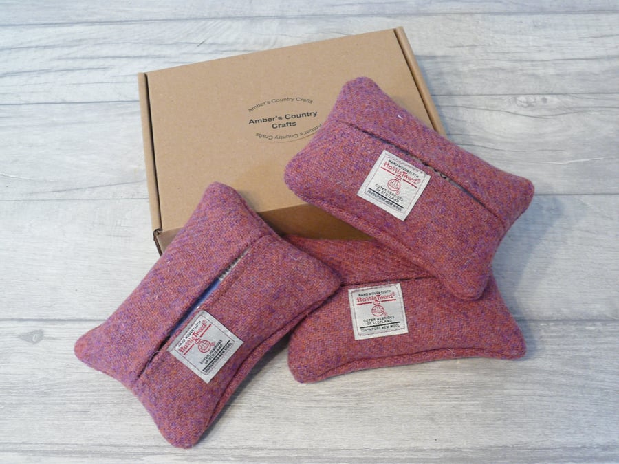 Harris tweed Tissue Holders 