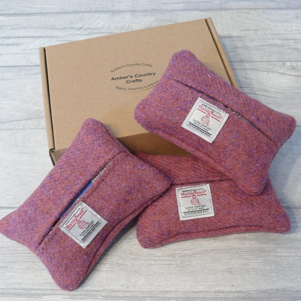 Harris tweed Tissue Holders 