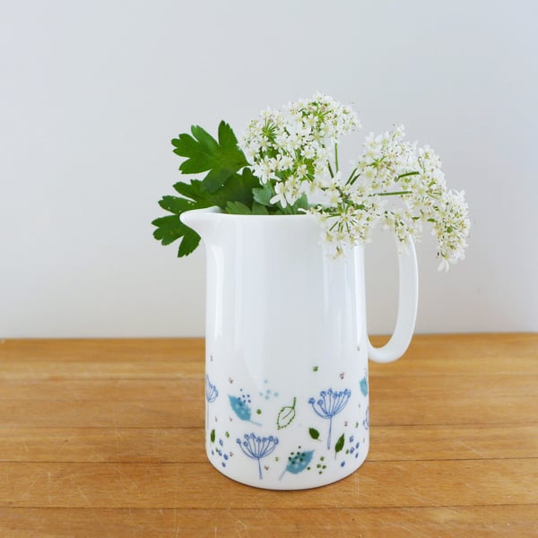 MILK JUG - Blue Parsley