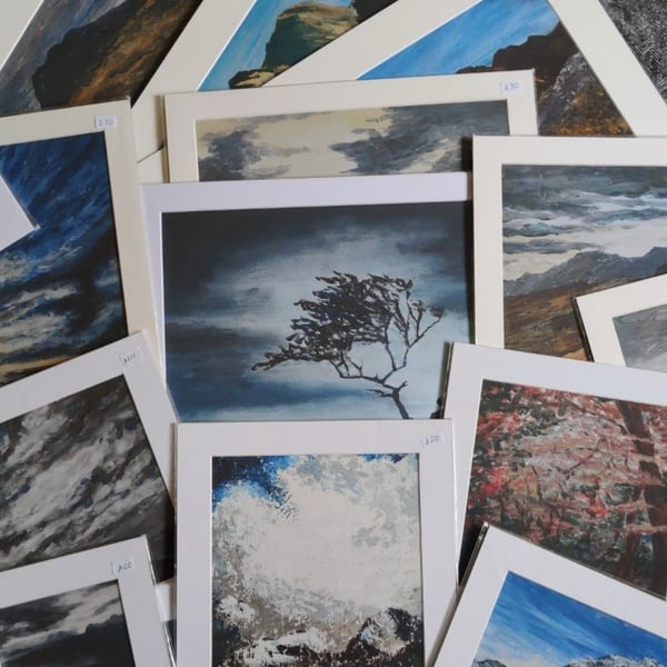 Fine Art Limited Edition Prints 10" x 12"