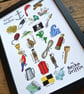 Pirate Alphabet Art Print - Image 5