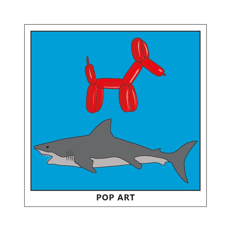 Pop Art Postcard
