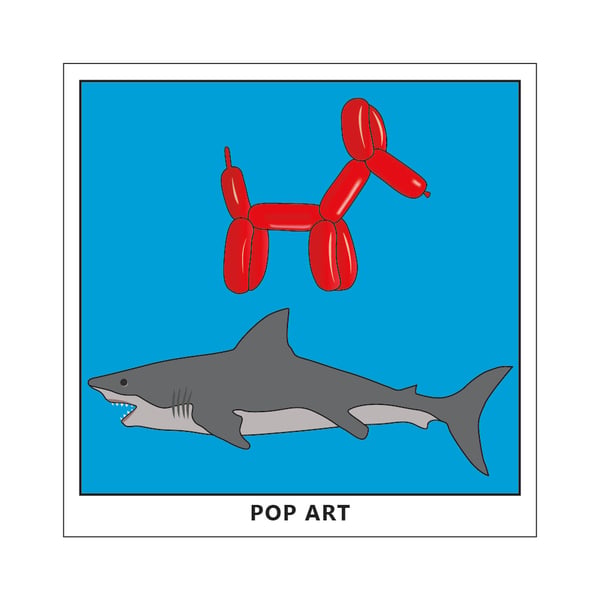 Pop Art Postcard