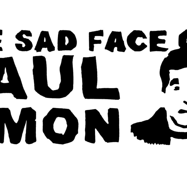 The Sad Face of Paul Simon