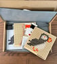Puffin Cross Stitch - DIY Kit, Wooden display - Image 3