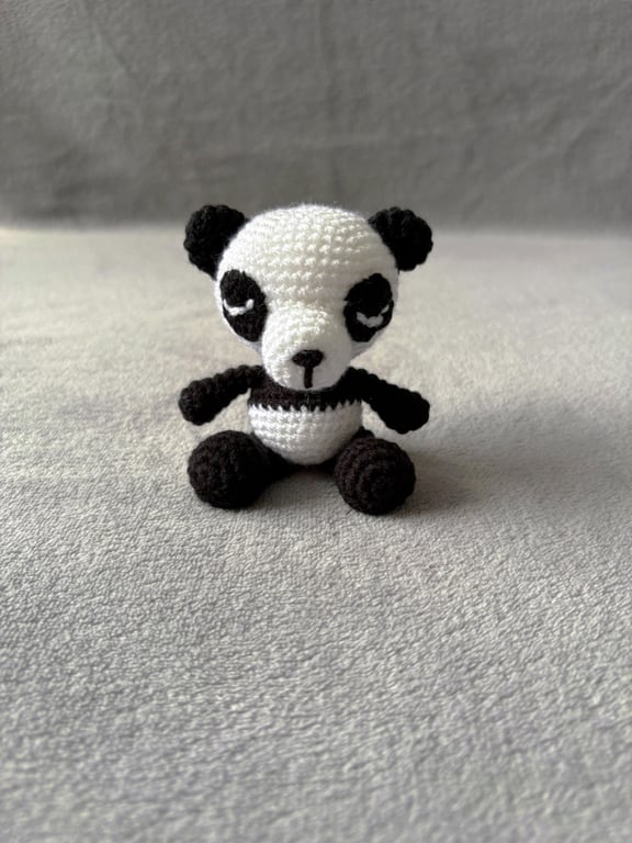 Handmade Crochet Panda Bear – CE Tested Soft Toy – Made to Order