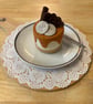 Handcrafted Felt Banoffee Choc Cheesecake