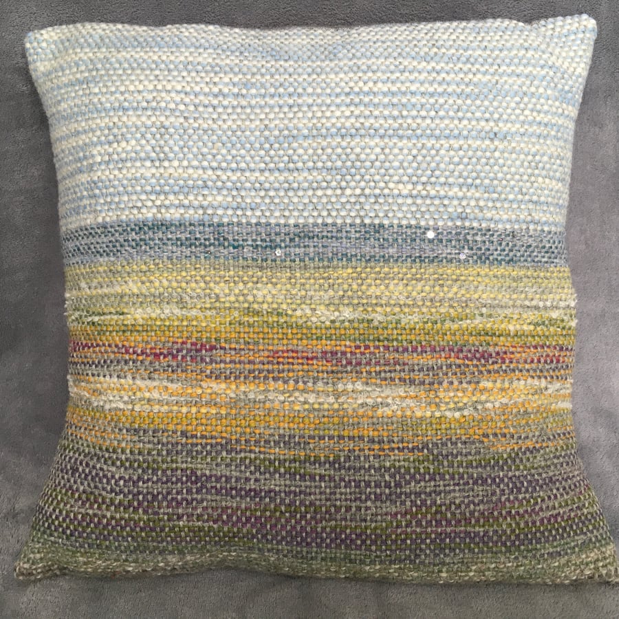 Dunwich Heath Handwoven Cushion 