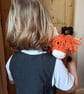 Crochet Highland Cow Plush Toy: Handmade Acrylic Softie - Image 7