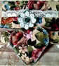 Coathanger Gift Set, Sanderson Linen Fabric ,Upcycled - Image 3