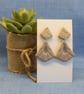 Geometric Cut-Out Statement Earrings - Image 5