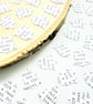 White Personalised Wedding Bell Confetti, Any Wording, Wedding, Bridal Shower 