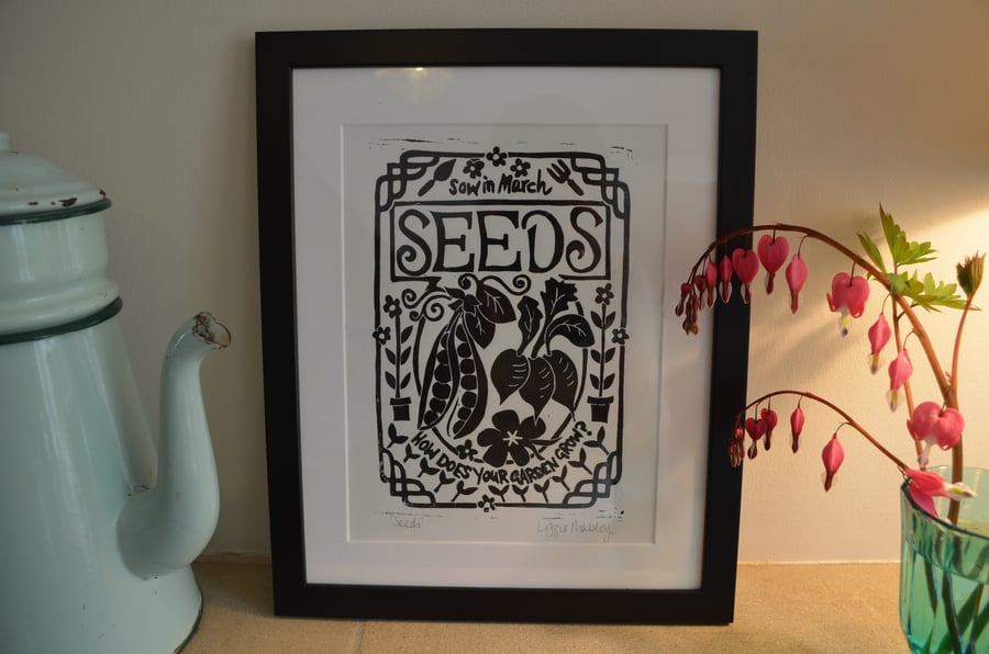 'Seeds' print