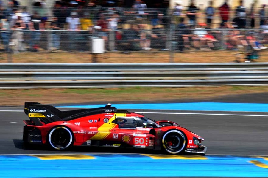 Ferrari 499P no50 24 Hours of Le Mans 2023 Photograph Print