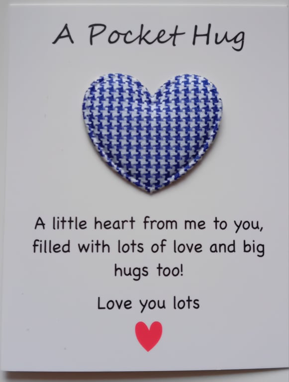 Heart pocket hug 