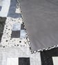 Cosy Fleece Backed Patchwork Quilt - Image 6