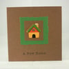 Handmade new home card