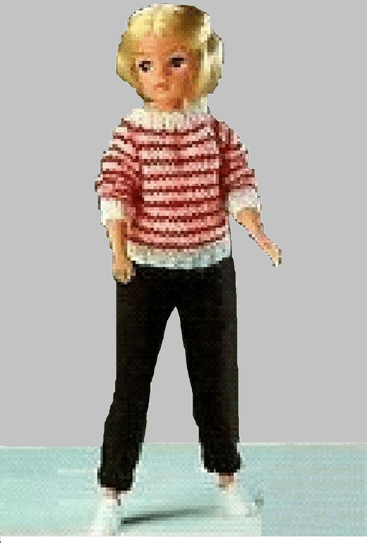 VINTAGE KNITTING PATTERN PDF New Clothes for Doll
