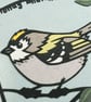Papercut Goldcrest - Garden Birds - Original Artwork - Image 3