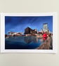 Canning Dock Liverpool Art Print - Original Fine Art - A5 or A4 - Image 9