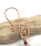 Red Dragonfly Decoration, Copper Wirework - Image 4