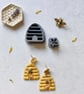 Pretty beehive with bee cutter set 