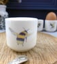 bone china bee eggcups  - Image 7