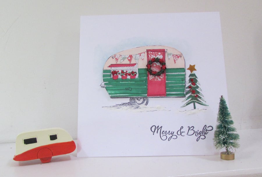 Christmas in the Caravan Card