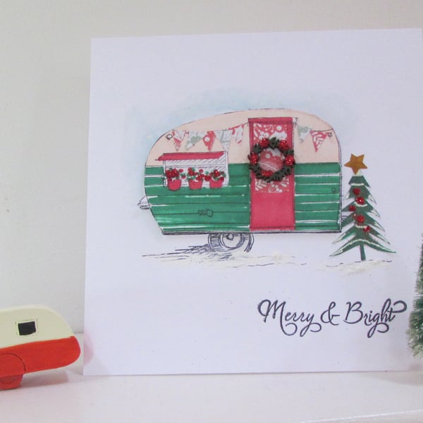 Christmas in the Caravan Card