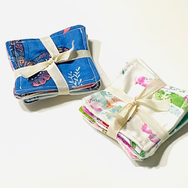 Reusable make-up pads, eco gift, washable face wipes, birthday gift for her