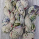 Clean Up 100g Hand dyed DK Yarn
