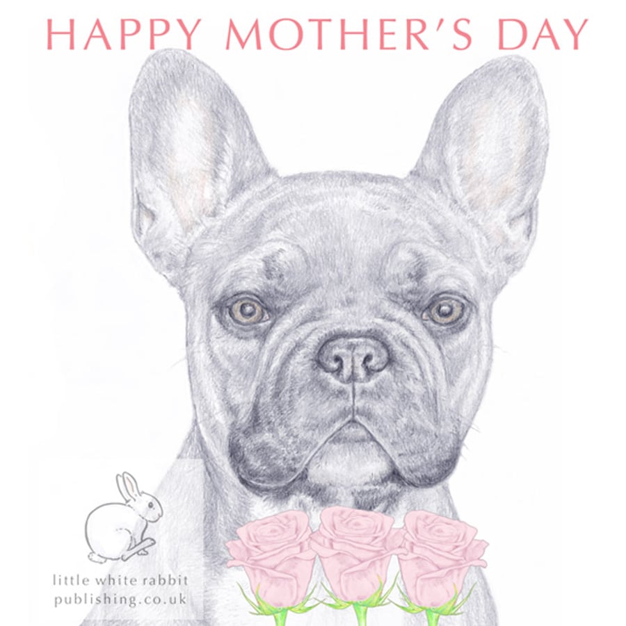 Barney the French Bulldog - Mother's Day Card