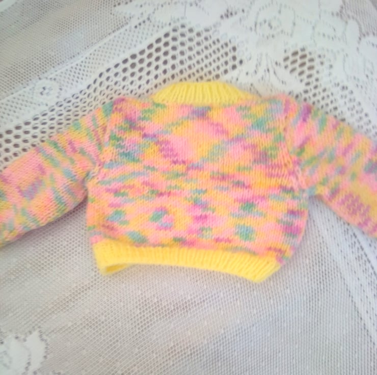 Hand Knitted Long Sleeved Bolero for Baby, Baby... - Folksy