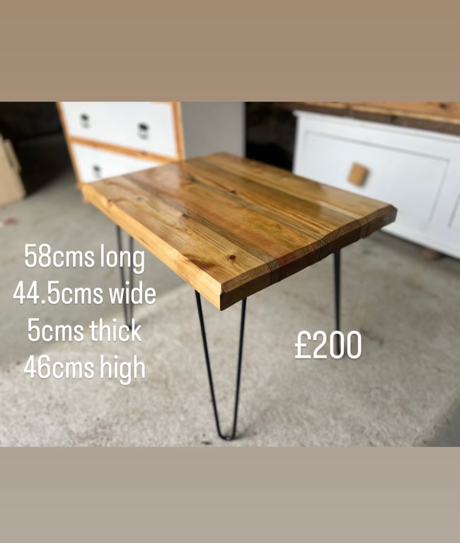 Handmade eco table 