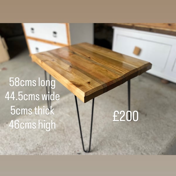 Handmade eco table 