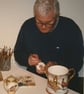 Herefordshire. Handpainted Bone China Coupe Plaque  - Image 8