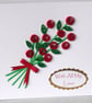 Quilled roses bouquet card - With all my love - Image 3