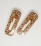 Gold Glitter Hair Clips - Image 4