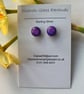 Dichroic Glass Earrings  - Image 1