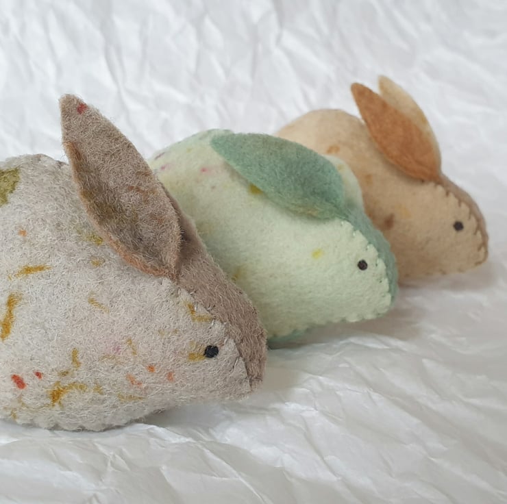 Custom Day to Night Felt Bunny Rabbit - your ch... - Folksy