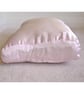 Tempur Original Neck Contour Pillow COVER ONLY Pink Satin Large - Image 5