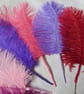 Regency-Inspired Ostrich Feather Hair Piece Plume for Weddings, Balls & Costume