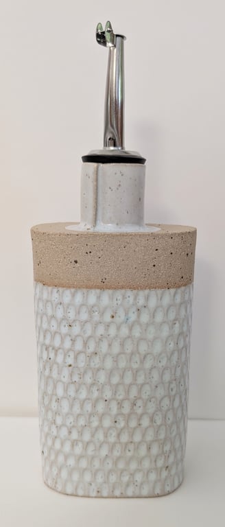 Oil Drizzler - hand built stoneware