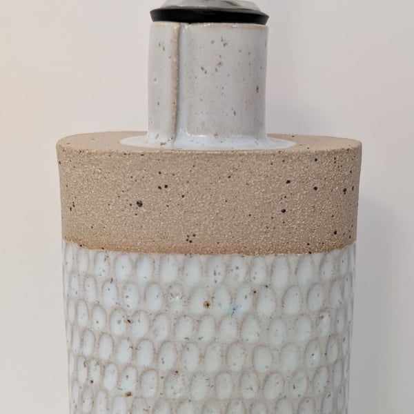 Oil Drizzler - hand built stoneware
