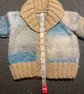 Chunky Hand Knitted Cardigan (Chest 20”) - Image 4