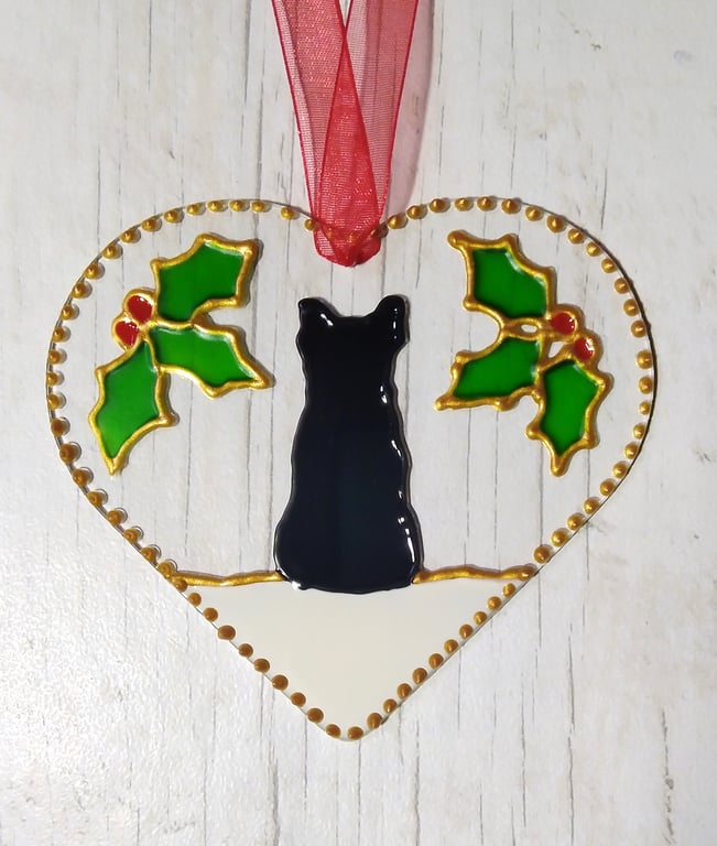 French Bulldog Christmas decoration.